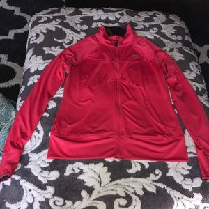 Pink under armour jacket